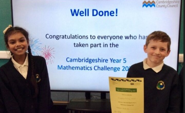 Image of Cambridgeshire LA Maths Challenge